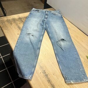 Zara straight leg jeans